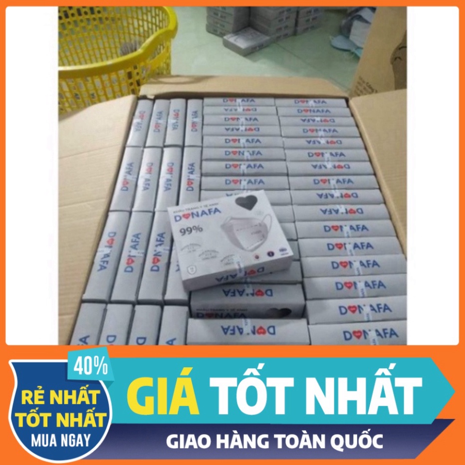 Khẩu trang KN95 technology korea 5 lớp  Donafa cao cấp không Van Hộp 10 cái (đủ màu)