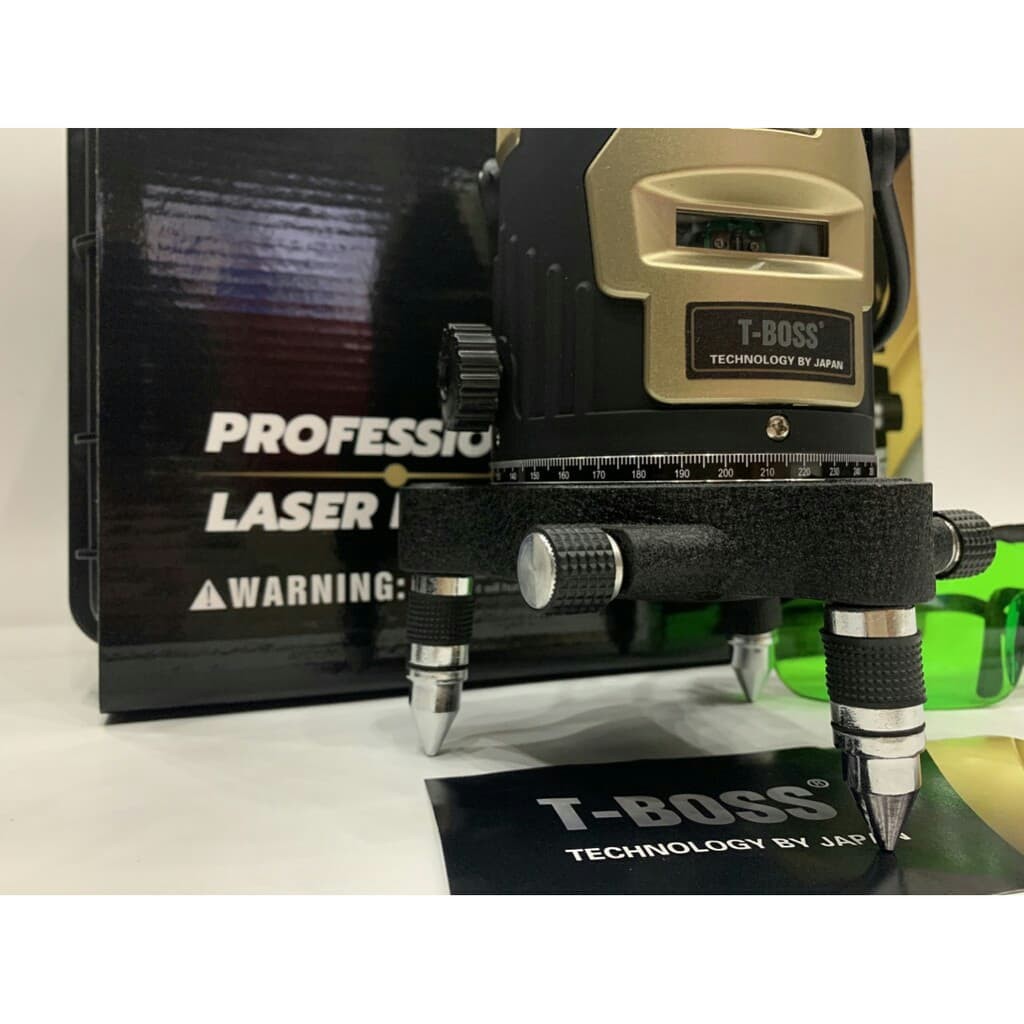 Máy Cân Bằng Bắn Cốt Laser 5 Tia Xanh T-BOSS JD20 Kèm Chân