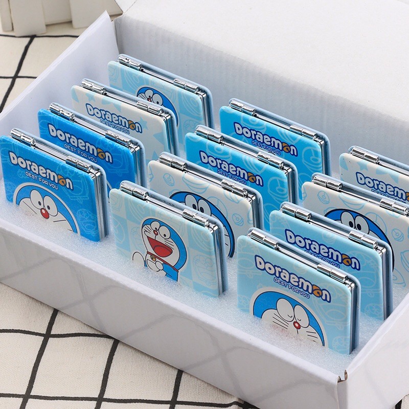 Gương Gấp Da Pu Bỏ Túi Doremon Doremon