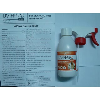 Thuốc xịt trị ve chó