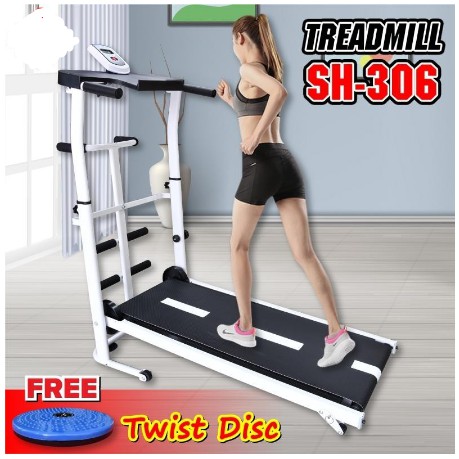 Máy chạy bộ cơ SH-S306 Treadmill thích hợp cho cả người lớn và trẻ nhỏ