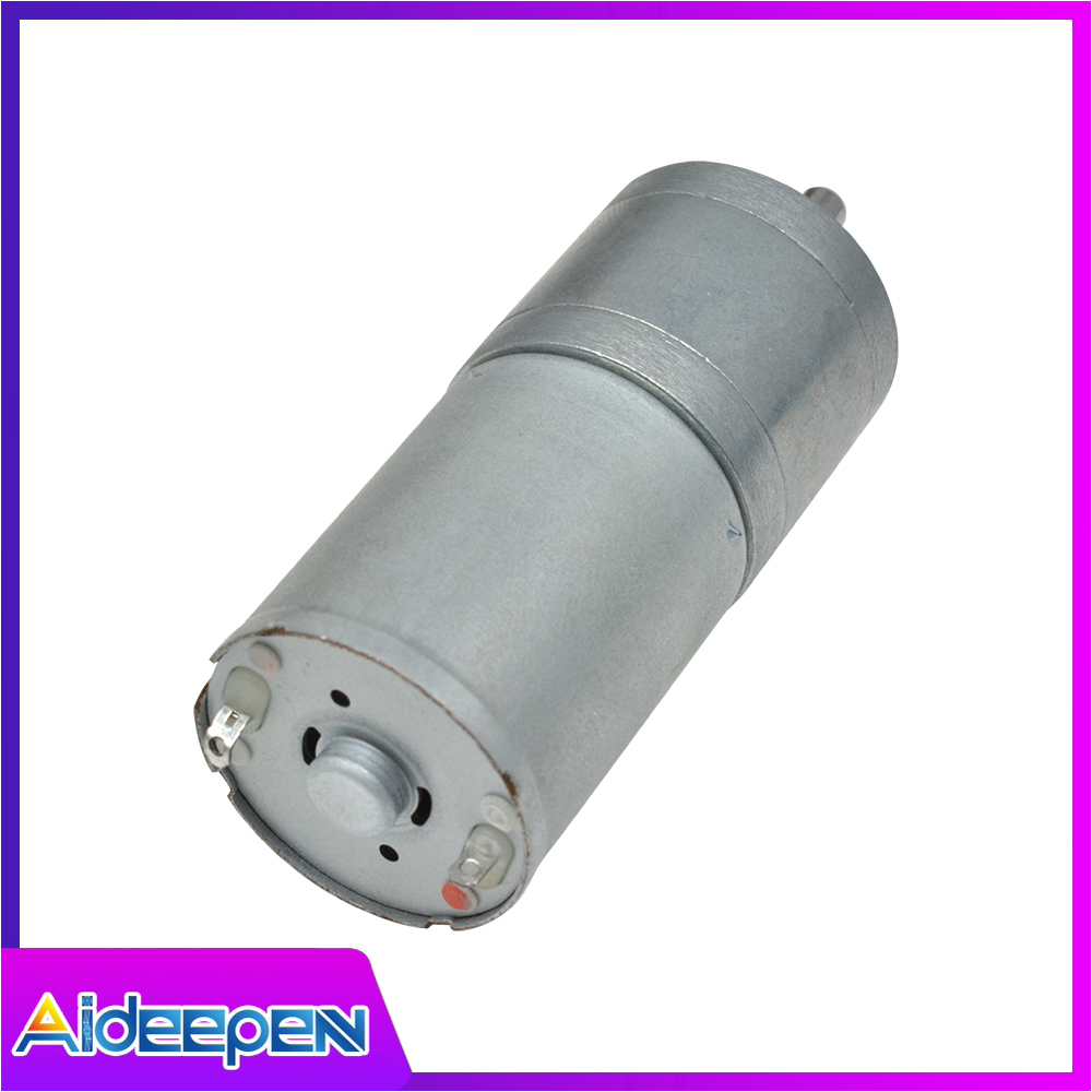 Động Cơ Tuyến Tính Giảm Tốc Độ Thấp 25ga370 Dc 12v 100rpm Cho Đồ Chơi