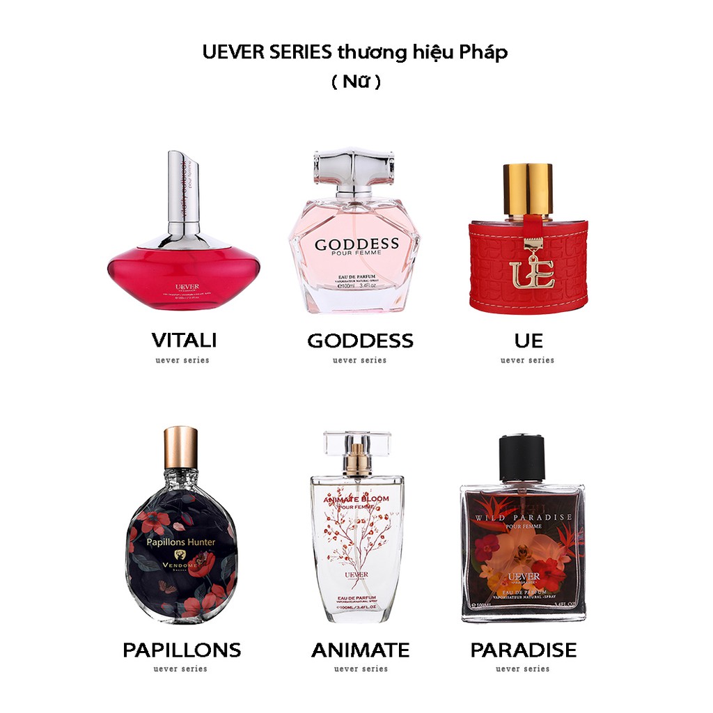 Nước hoa nữ VENDOME PAPILLONS HUNTER 75ml Thương hiệu Pháp 2020 Bản Nồng Độ Lưu hương siêu lâu 12h Hộp Đựng Quà Tặng | BigBuy360 - bigbuy360.vn