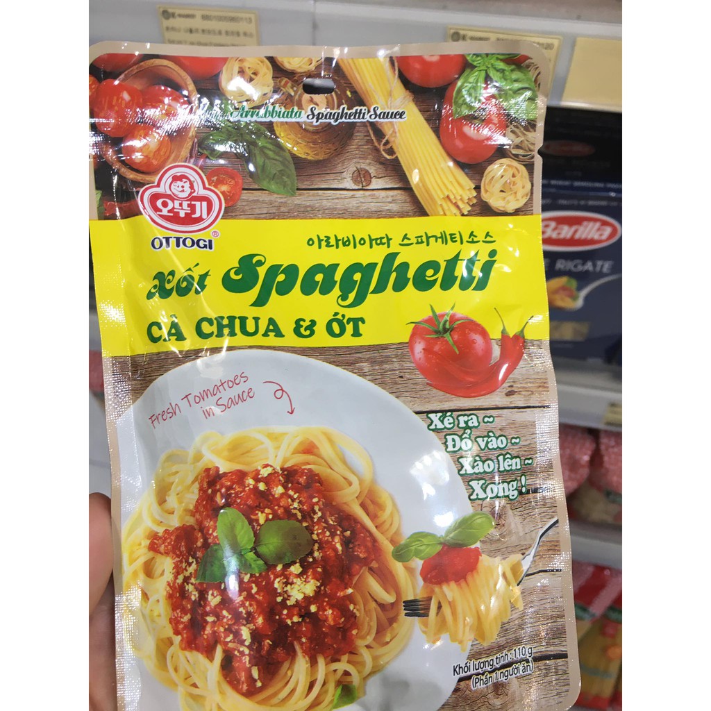 Sốt trộn mì ý spaghetti ăn liền 110g
