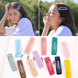 kẹp tóc vuông nhiều màu