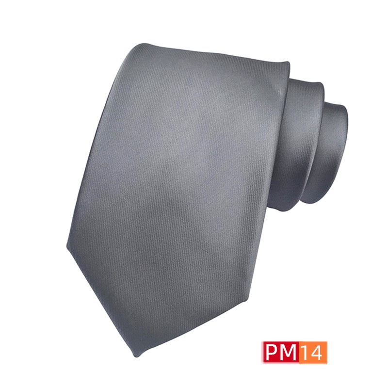Cà Vạt 8cm Chất Liệu Jacquard Satin Màu Sắc Trơn Bóng Thời Trang Công Sở Cho Nam [Giao Hàng Trong 24 Giờ]