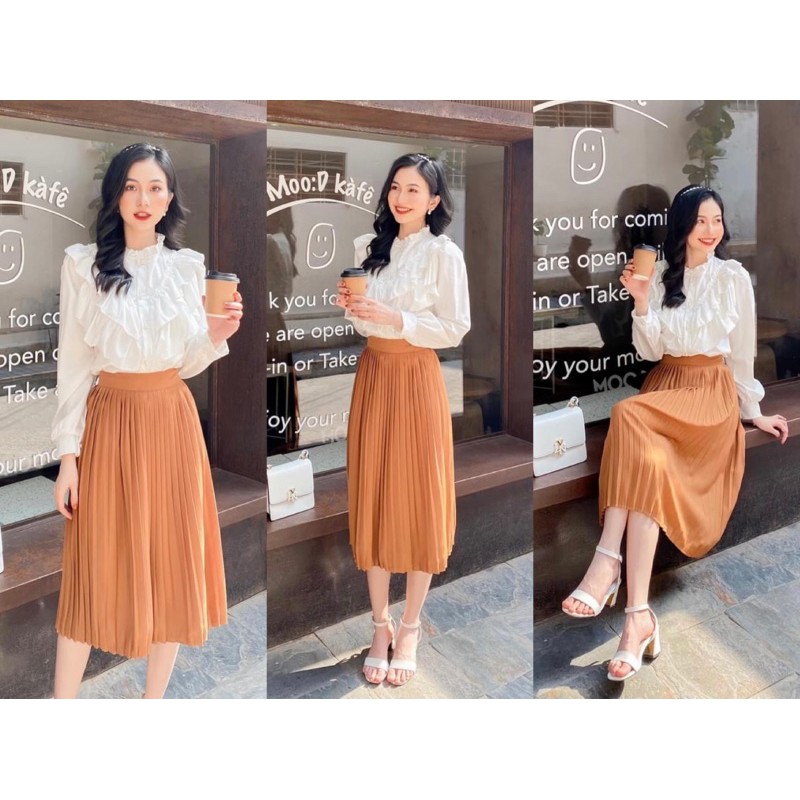 [BÁN SỈ LẺ] Áo sơ mi trắng tay bồng phồng G08 CÓ BIGSIZE 75KG dễ phối với chân váy - các loại quần thời trang - GEM.VN | BigBuy360 - bigbuy360.vn