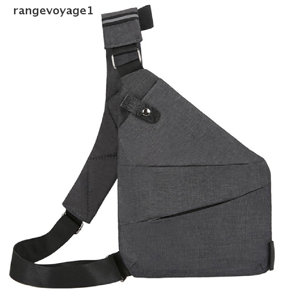 Túi Đeo Chéo Ngực Chống Nước Chống Trộm Mới Cho Nam