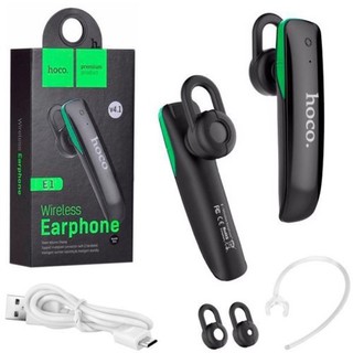 ✔Nowship✔Tai nghe bluetooth HOCO E1 V4.1 không dây chống ồn tương thích với mọi thiết bị điện thoại