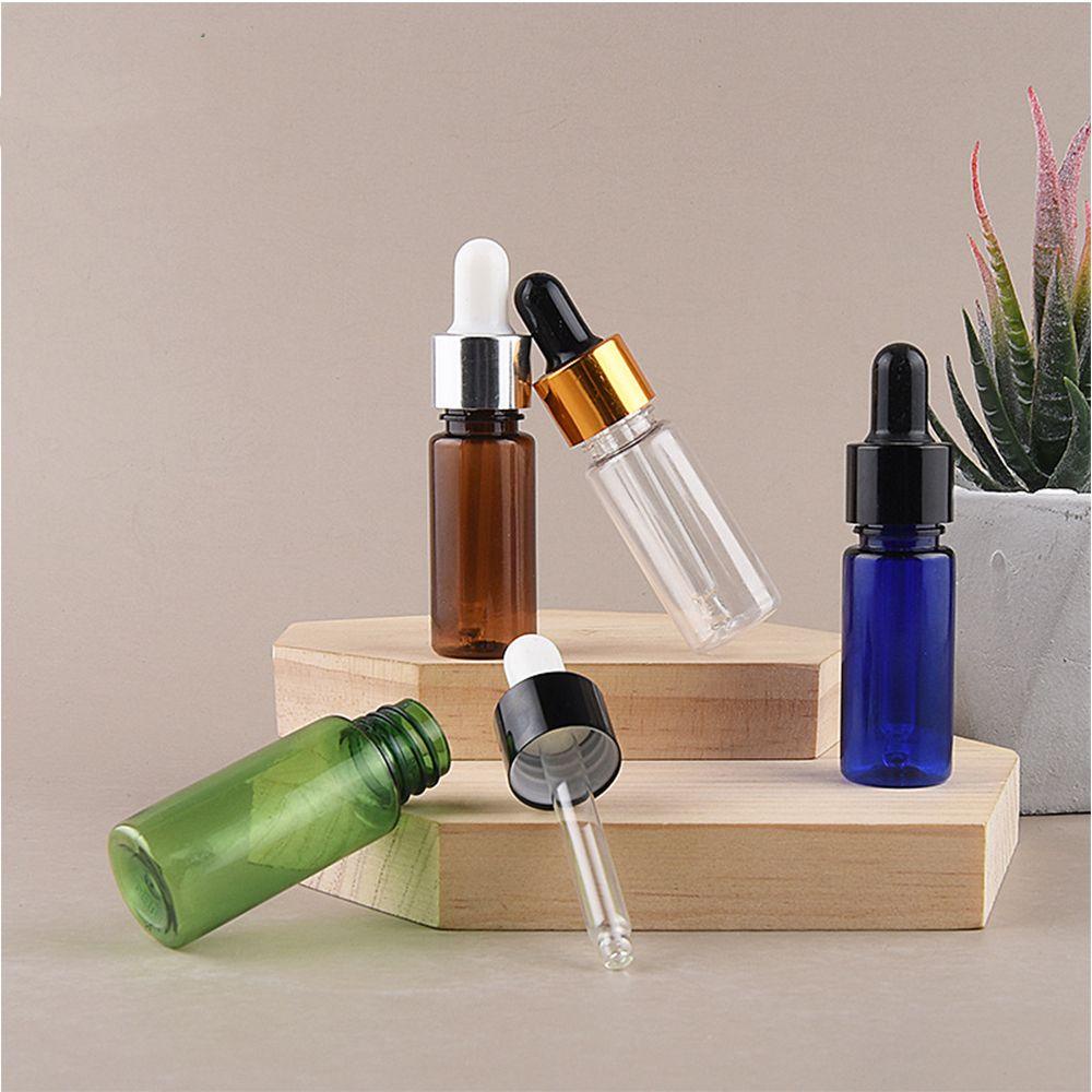 Chai Rỗng 15ml Bằng Nhựa PET Trong Suốt Để Đựng Tinh Dầu Hoặc Nước Hoa Tiện Dụng
