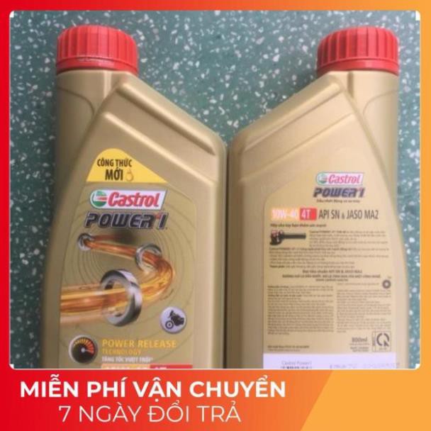 Nhớt castrol power 800ml chính hãng