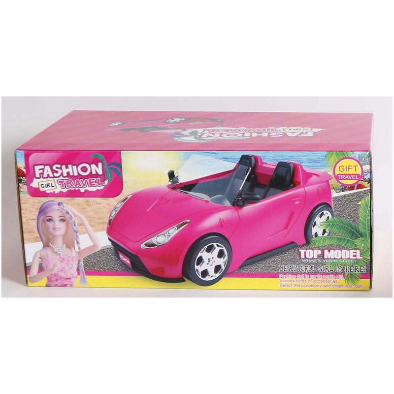 Set 64 Món Đồ Chơi Búp Bê Barbie 11.5 '' Hình Xe Hơi Thời Trang