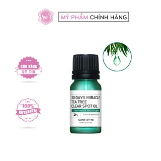 Tinh dầu tràm trà Some By Mi 30 Days Miracle Tea Tree Clear Spot Oil 10ml