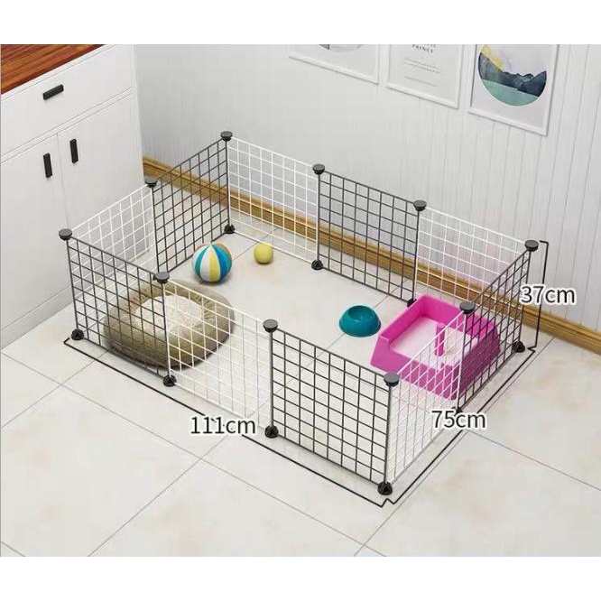 Miếng ghép lồng chuồng quây chó mèo bán lẻ theo tấm - Tấm lưới ghép chuồng đa năng