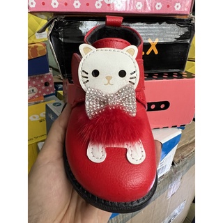T01 Giày bé gái 1-3 tuổi , boot bốt cổ gắn bé gái [Rẻ vô địch] [có sẵn]