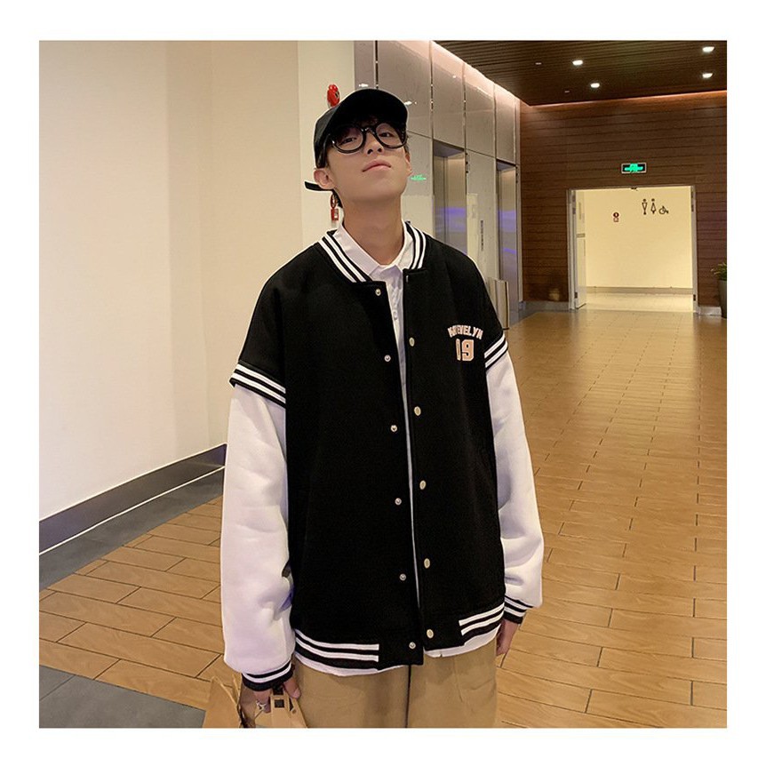 [Mã WASTMAY giảm 15% tối đa 30K đơn 150K] Áo Bomber Kay 09 Áo Khoác Không Cổ Có Cúc Bấm | BigBuy360 - bigbuy360.vn