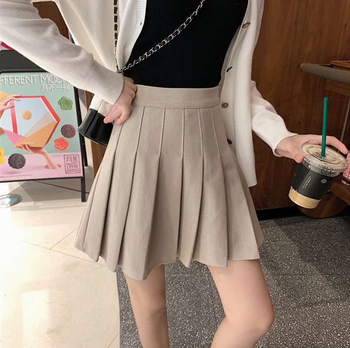 Chân Váy Nữ Lưng Cao Dáng Chữ A Phong Cách Hàn Quốc | BigBuy360 - bigbuy360.vn