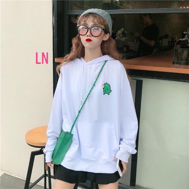 bst Áo hodie khủng long nhỏ L&amp;N 5508 03