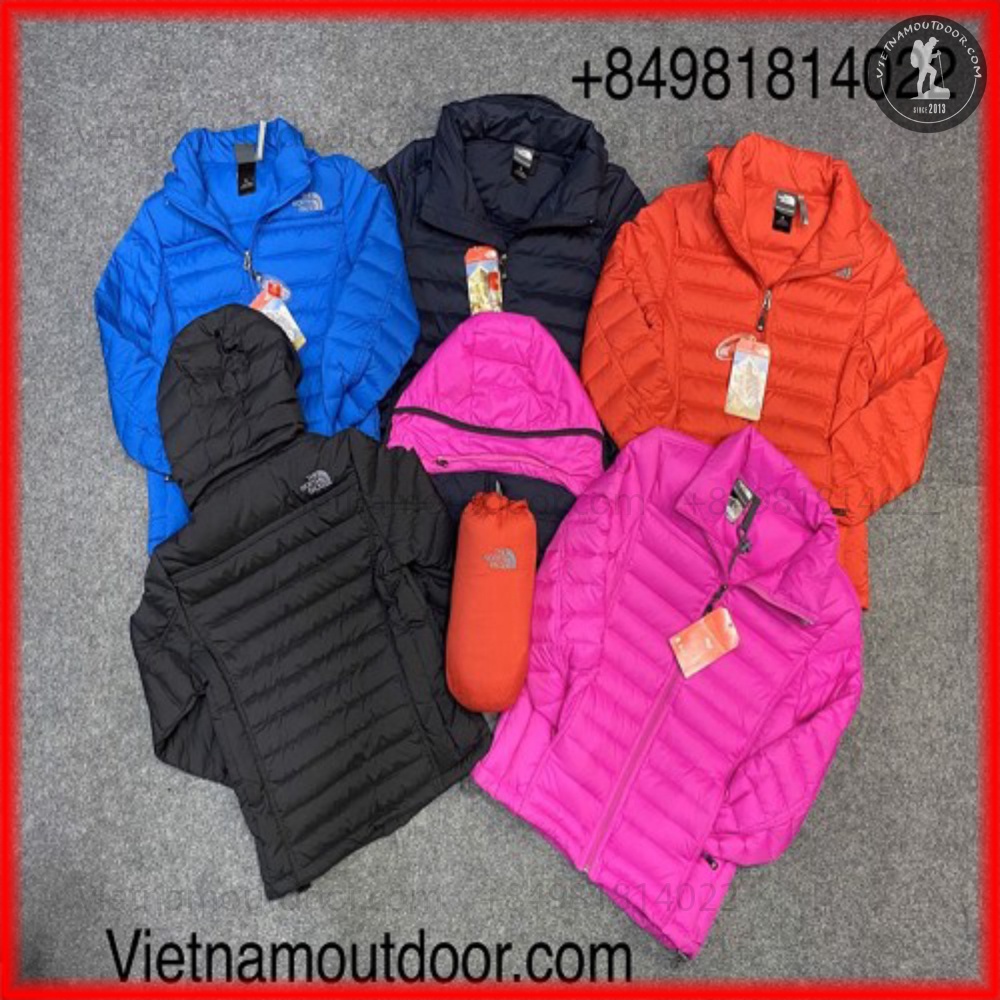 Áo Khoác Lông Vũ Cho Nữ NF Siêu Nhẹ - Áo Phao Có Thể Gấp Gọn Thành Túi Nhỏ