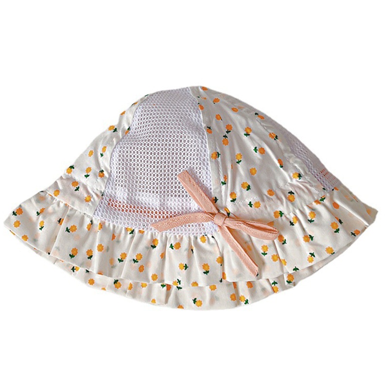 Nón Tai Bèo Cotton Họa Tiết Hoa Xinh Xắn Cho Nữ