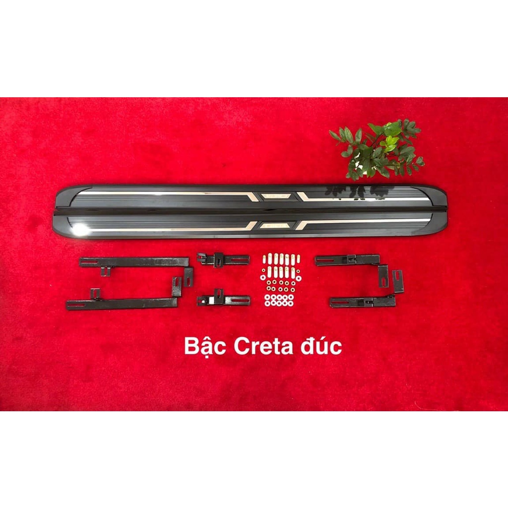 BỆ BƯỚC CHÂN CRETA 2022, 2023 MẪU ĐÚC CAO CẤP, Bậc lên xuống Hyundai Creta 2022+