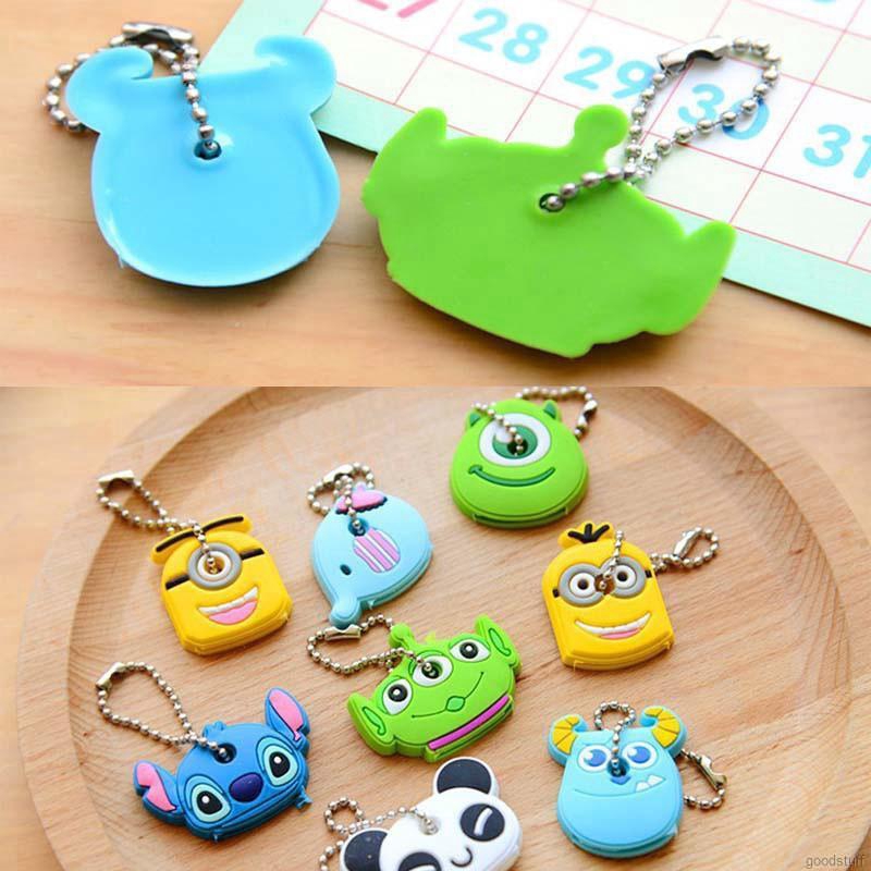 Móc khóa silicone hình chuột Mickey