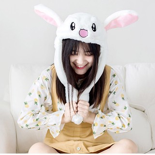 Mũ bông thỏ vểnh tai