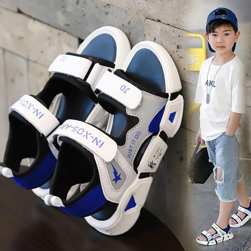 Giày Sandal Đế Mềm Chống Trượt Phong Cách Mới 2022 Cho Bé Trai