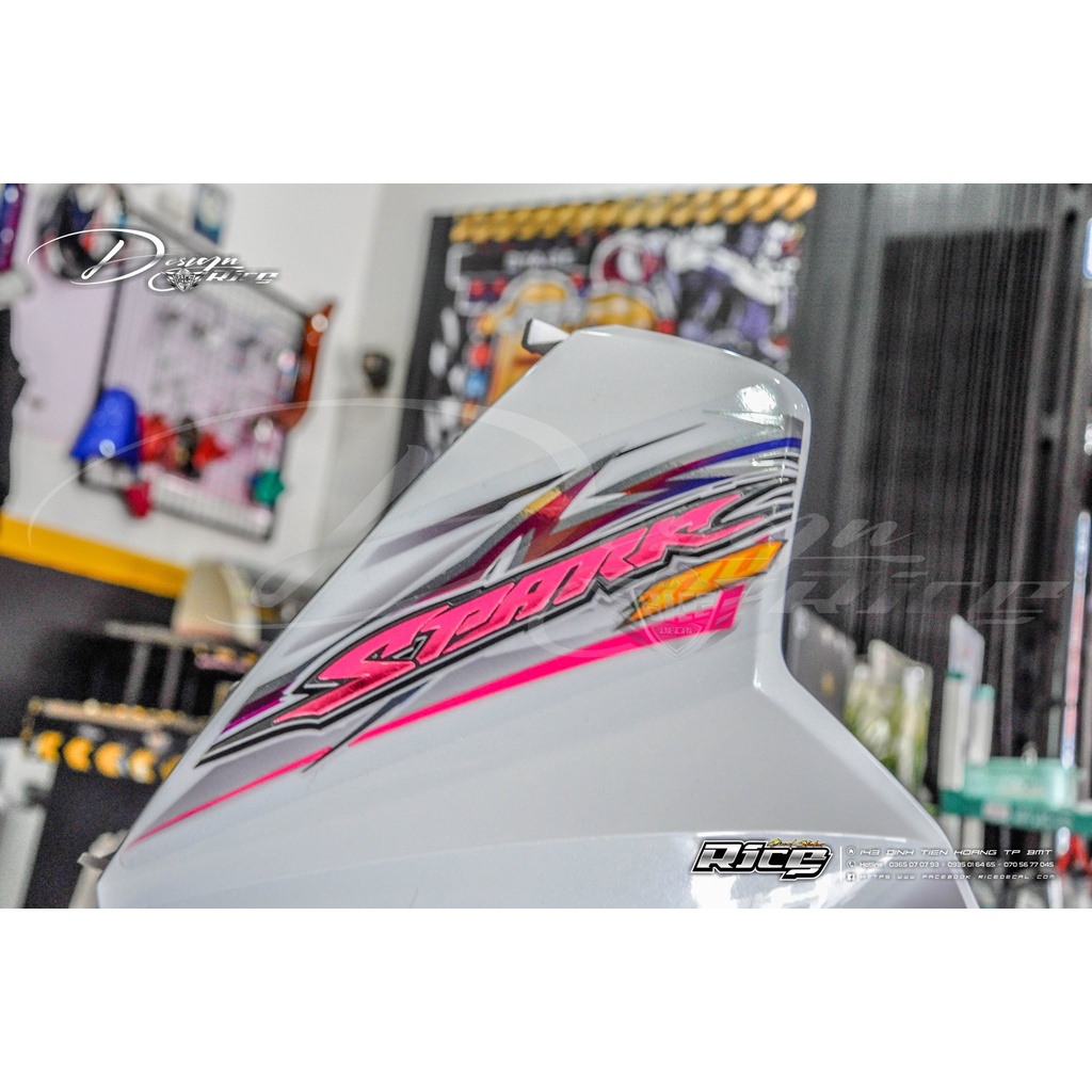 Tem Sirius Trắng  Spark Titan Sấm Sét