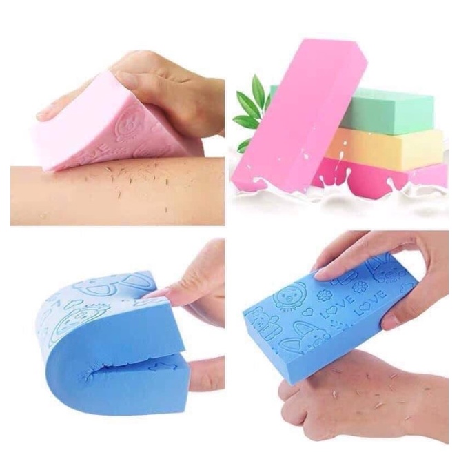 Bông Mút Tắm Bọt Biển Kì Cọ Ghét Tẩy Da Chết Siêu Mềm Mại Dùng Cho Cả Trẻ Em Và Người Lớn Minababyvn