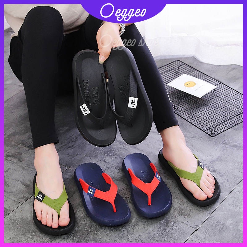 Dép Xỏ Ngón Màu Đen Thời Trang Đi Biển Cho Nam