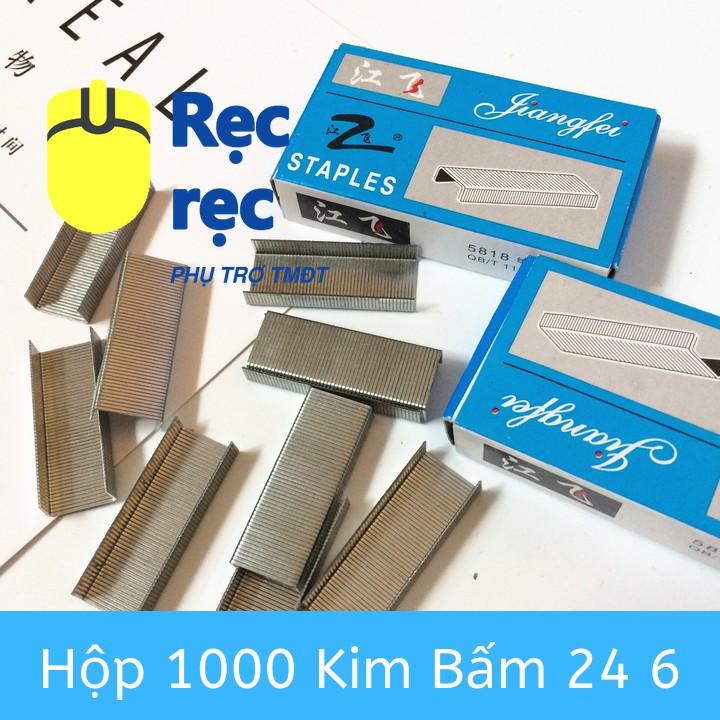 Hộp 1000 Kim bấm số 24-6 STAPLES– KBL246