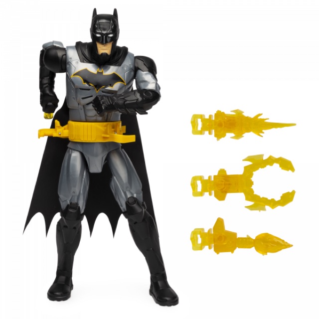 Người Dơi Batman Trang bị 3 vũ khí uy lực khi thay đổi vũ khí. có khả năng phát sáng phát âm thanh