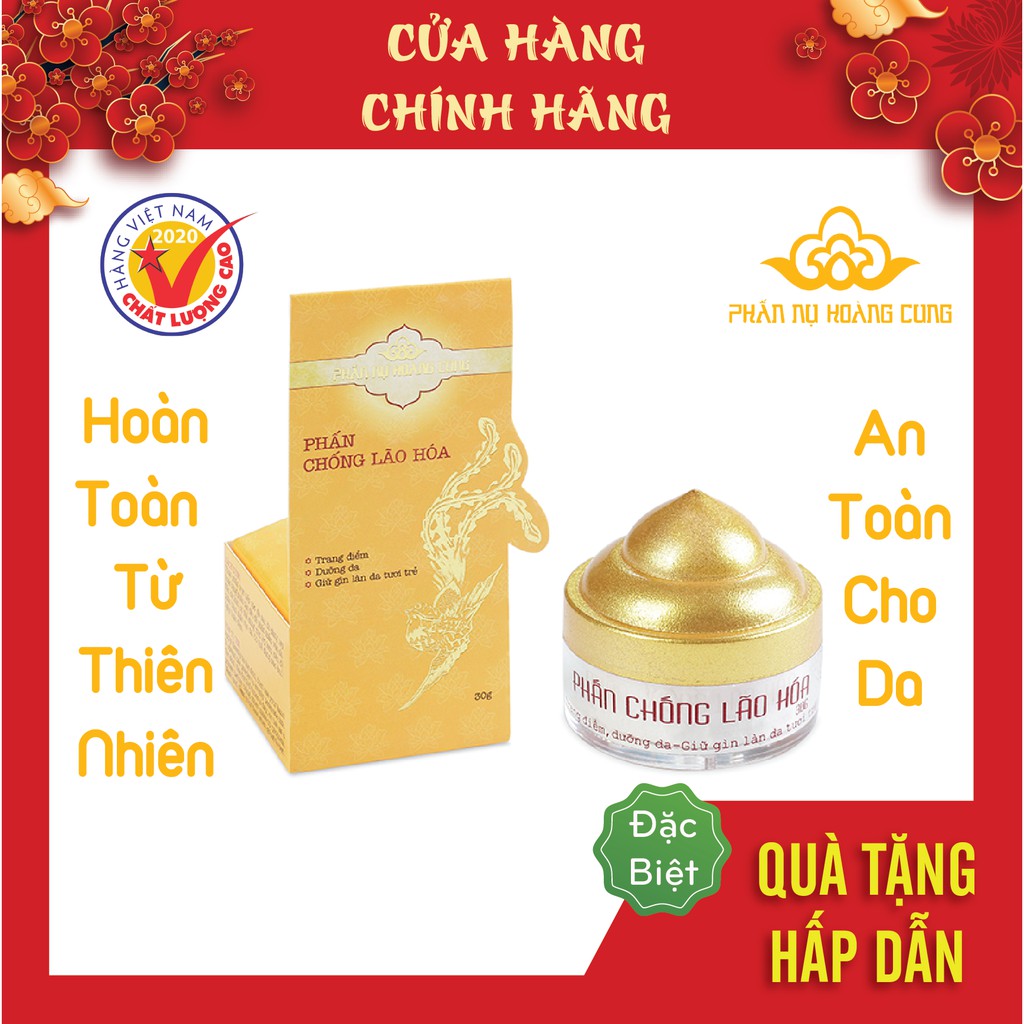 Phấn Nụ Trắng Truyền Thống Phấn Nụ Hoàng Cung 25gr