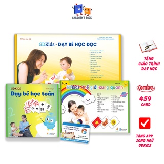 Flashcard - Bộ Thẻ Học Thông Minh Kết Hợp Theo Phương Pháp Glenn Doman GDKids (Hộp 459 thẻ)