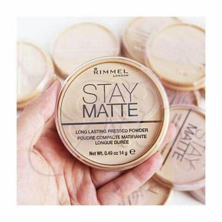 Phấn Phủ Rimmel Stay Matte Pressed Powder, Transparent