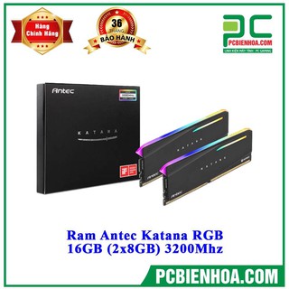 RAM MÁY TÍNH ANTEC KATANA RGB 16GB (2X8GB) 3200MHZ