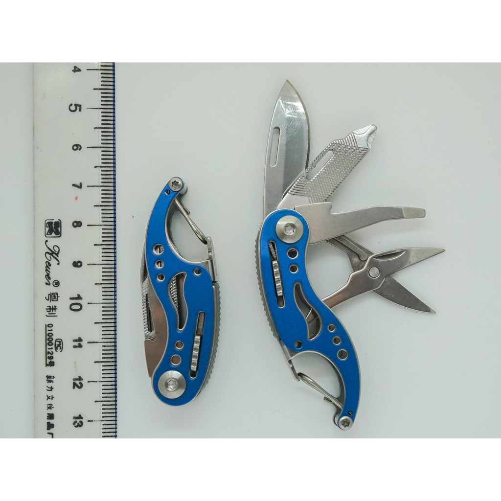 [ EDC 04 ] Dụng cụ đa năng 5 trong 1 ( mầu xanh )