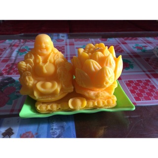 Nến phong thủy hình phật thủ