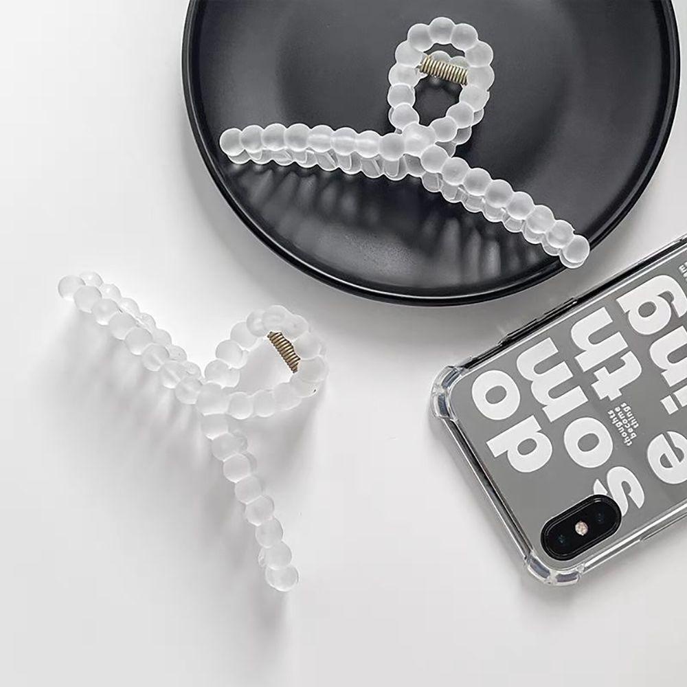 Kẹp Tóc Càng Cua Bằng Acrylic Màu Sắc Kẹo Ngọt Dành Cho Nữ