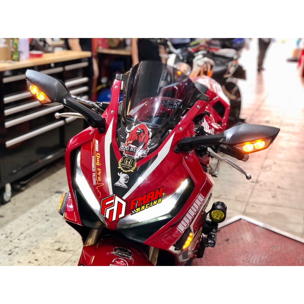Gương chiếu hậu ZX10R tích hợp xi nhan