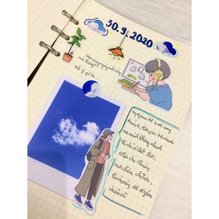 Daily Sticker trang trí sổ
