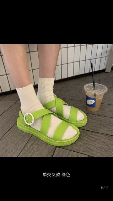 Dép cao su quai chéo ❤️