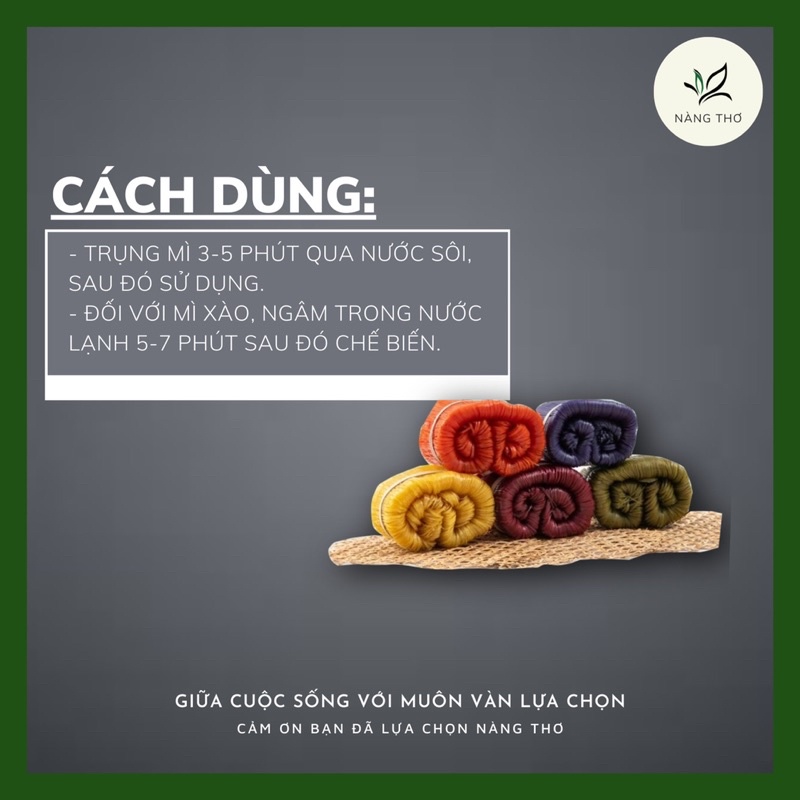 ✅ ĐẶC SẢN MÌ CHŨ NGŨ SẮC BẮC GIANG - 1000gr