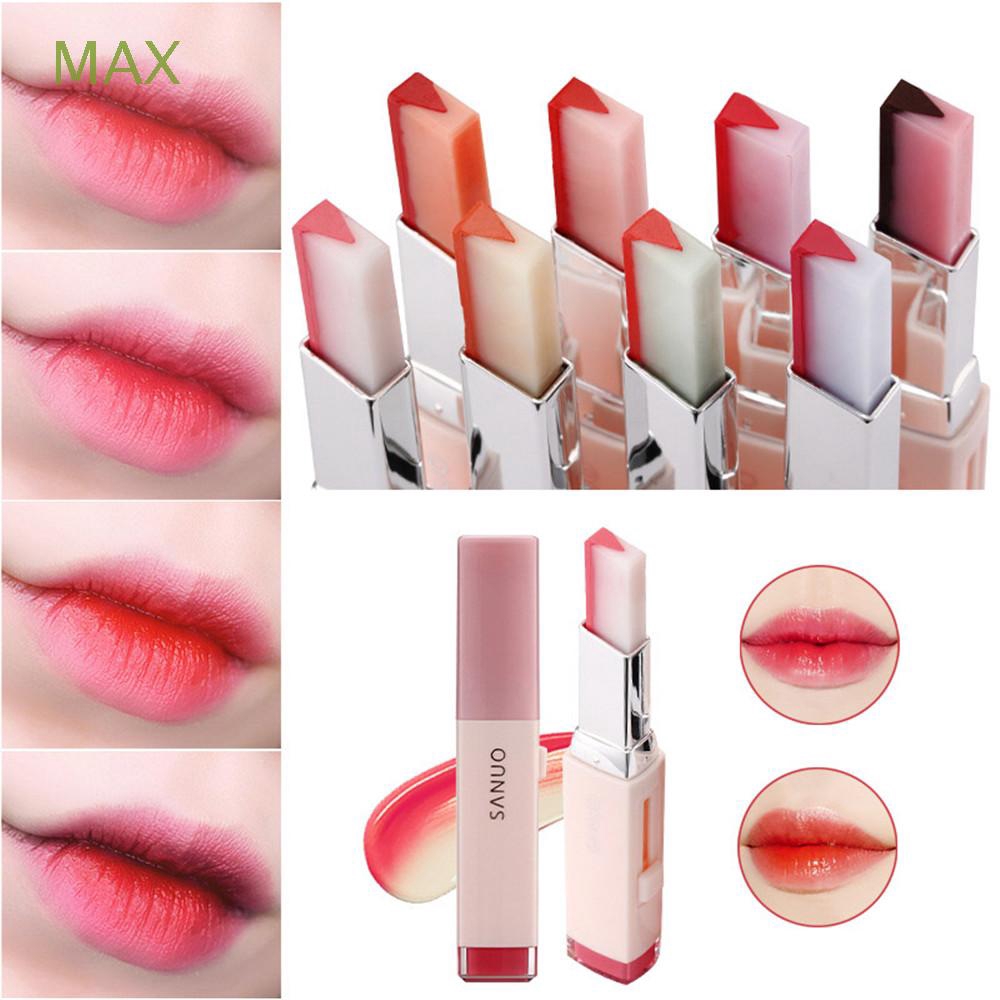 MAX Makeup Beauty Fashion Moisturizing Waterproof Long Lasting Two Tone Lipstick