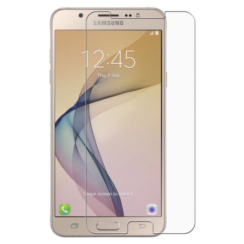 Kính cường lực 2.5D Sam Sung J7 Prime trong suốt mài cạnh tặng kèm giấy lau