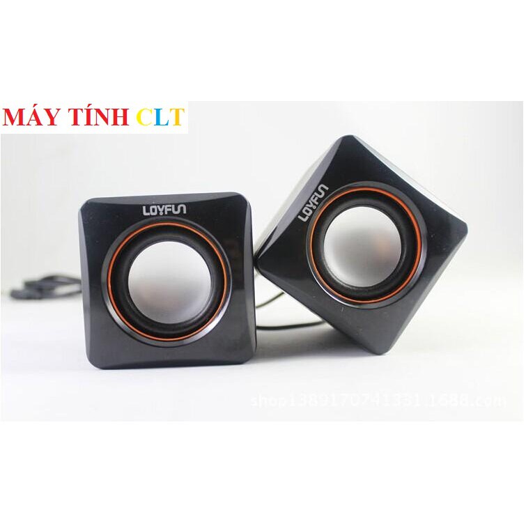 Loa máy tính USB 2.0 Loyfun LF-701 (Đen)