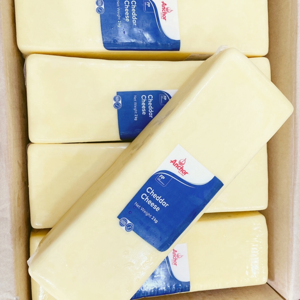 Phô Mai Cheddar Anchor New Zealand Miếng 200g