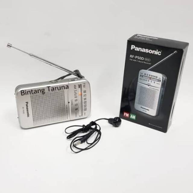 Radio Panasonic Rf-p50d 2 Band Panasonic 2 Band Rf-p50