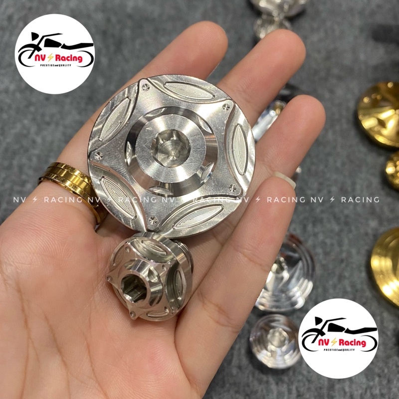 Nắp đề inox 304 kiểu ngôi sao HD - YA